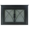 Fireplace Glass Doors Albus Medium Glass door AL-1901